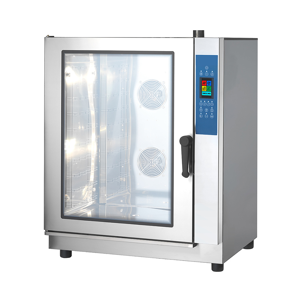 Пароконвектомат с душем и щупом INOXTREND PDT-010E+LR+SDC RH