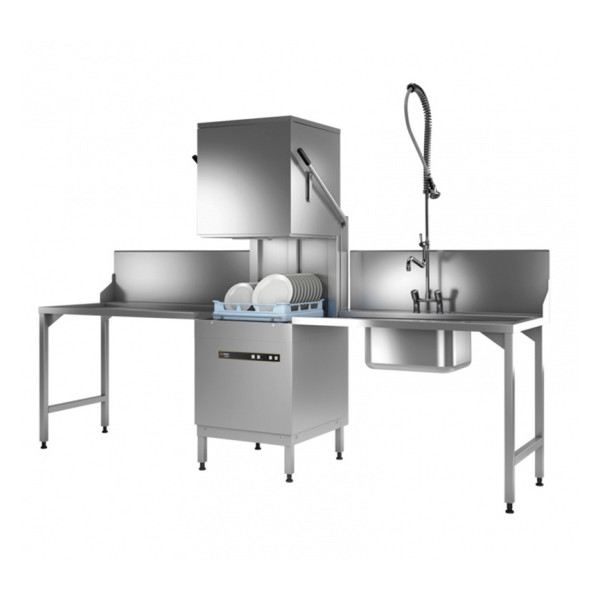 Машина посудомоечная купольная Hobart H604-10B Ecomax